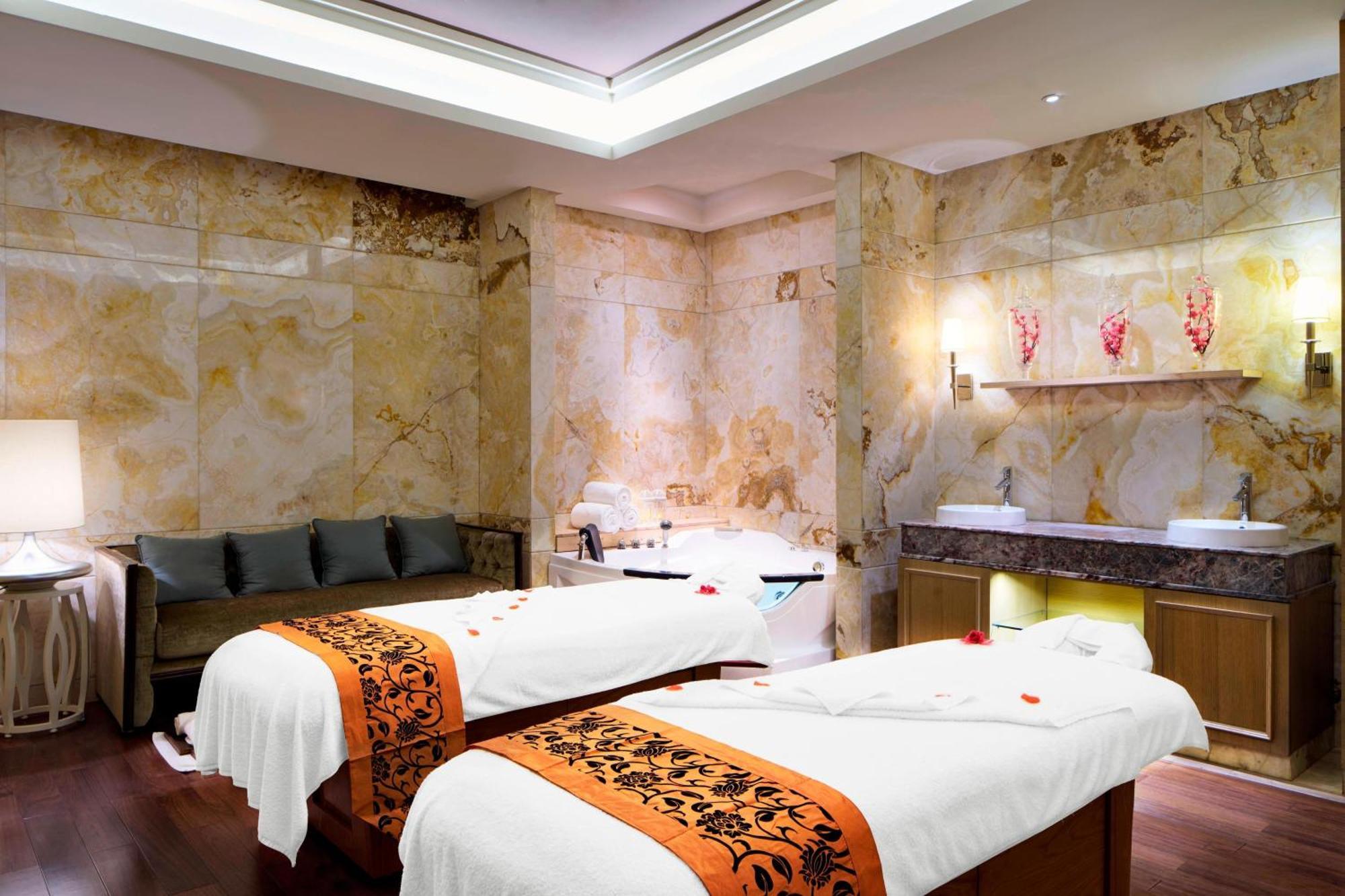 Sheraton Qingdao Jiaozhou Hotel Bagian luar foto